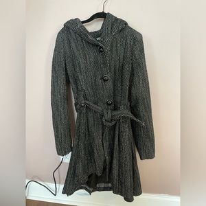 SIZE M STEVE MADDEN COAT BLACK